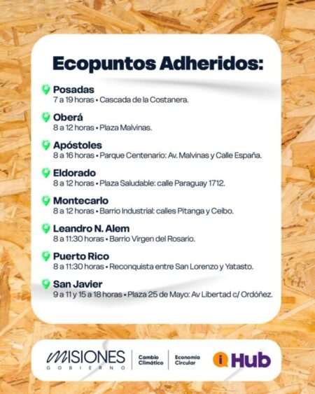 Día Provincial del Ecopunto: vecinos de Misiones serán premiados por reciclar imagen-6