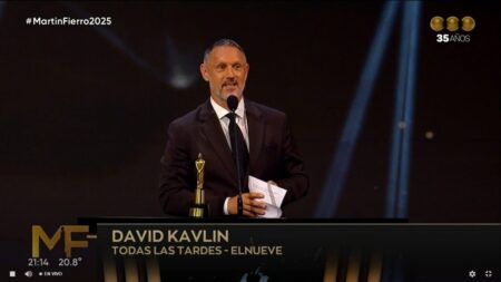 Martín Fierro 2025, en vivo: la ceremonia de la TV minuto a minuto imagen-10
