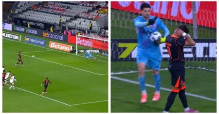 Video: a Rossi le picaron un penal y lo atajó casi sentado imagen-16