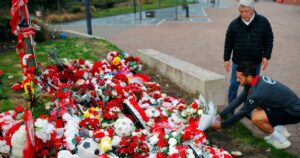 Antes de enfrentar al Liverpool, el Atlético de Madrid homenajeó a Diogo Jota imagen-2