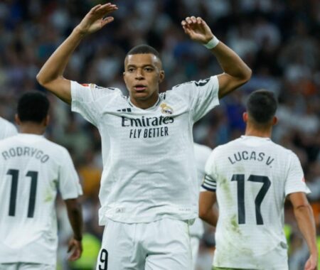 Paseo por las nubes de la mano de Mbappé: Real Madrid goleó a Levante imagen-5