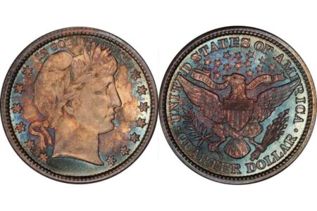 “Barber Quarters”: el año que debe tener una moneda de 25 centavos para que valga 60.000 dólares imagen-7