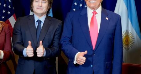"Gesto político": en Nueva York prevén un guiño de Trump a Milei, pero aún no confirman un salvataje financiero imagen-16