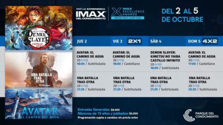 El cine de culto continúa en el IMAX con «Una batalla tras otra», «Demon Slayer» y «Avatar» imagen-14