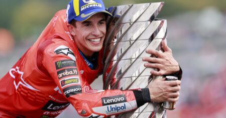 Marc Márquez ganó su noveno título mundial y se subió a un podio histórico imagen-9
