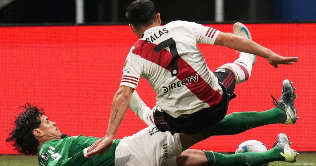 La secuela de la batalla: así le quedó el ojo a Gustavo Gómez luego de Palmeiras vs. River imagen-42