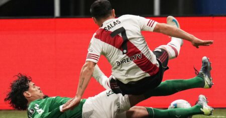 La secuela de la batalla: así le quedó el ojo a Gustavo Gómez luego de Palmeiras vs. River imagen-8