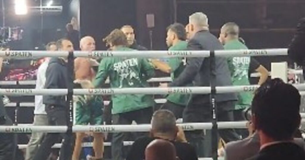 Una velada boxística terminó en una batalla campal en Brasil: una ex estrella de la UFC quedó inconsciente en el ring imagen-98