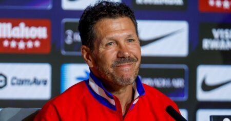 Simeone palpitó el clásico contra el Real Madrid y habló del presente de Julián: "Lo veo muy bien y contento" imagen-20