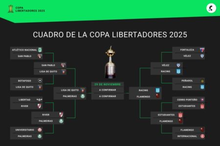 Así quedó el cuadro de semifinales de la Copa Libertadores 2025 imagen-8