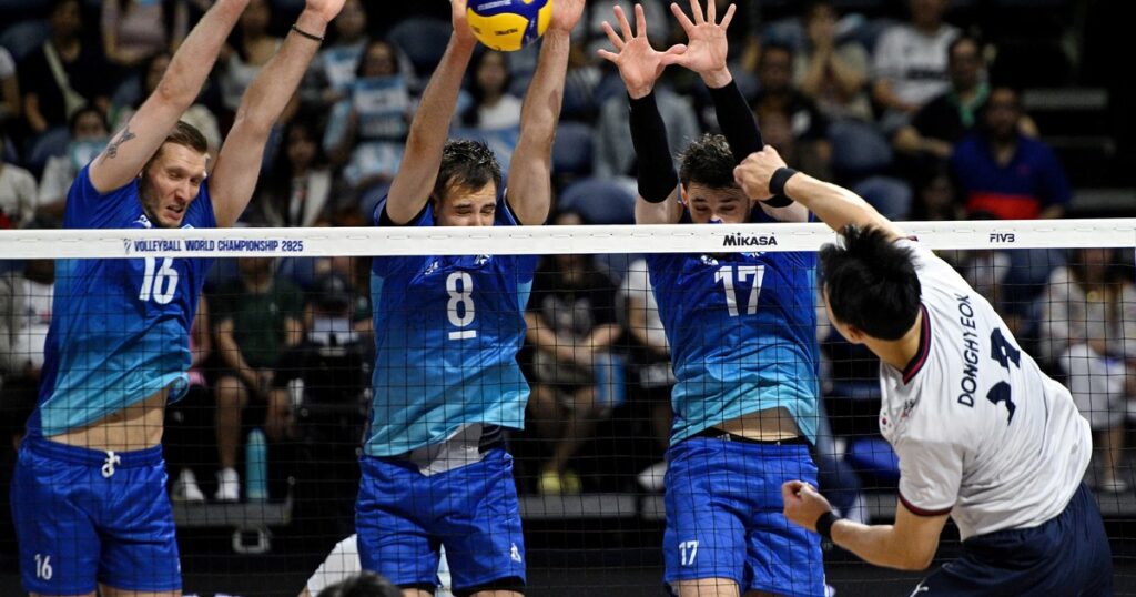 Argentina logró un triunfo clave ante Corea del Sur en el Mundial de Vóleibol de Filipinas imagen-5