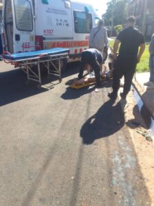 Una mujer resultó lesionada tras un accidente con un cable caído en Posadas imagen-1