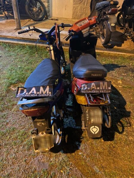 La Policía desbarata maniobras delictivas con motos robadas en Garupá, Oberá y Posadas imagen-5