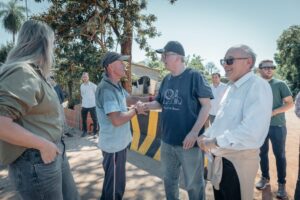 Passalacqua recorrió en Oberá obras sostenidas con fondos provinciales, el polideportivo Vanguardia y saneamiento del arroyo Mbotaby imagen-2