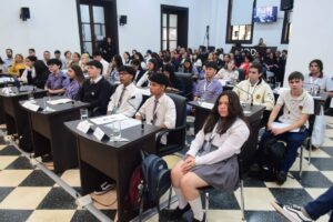 Los jóvenes marcaron la agenda legislativa en la 8° edición del Parlamento Estudiantil Inclusivo imagen-1