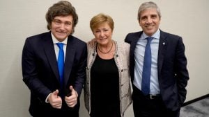 Tras el anuncio del Tesoro, Milei y Caputo se reunieron con la titular del FMI para analizar el plan económico: “Argentina está yendo en la dirección correcta” imagen-8
