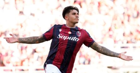 El gol de Santi Castro en la remontada agónica del Bologna ante Genoa imagen-14