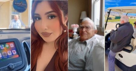 La emocionante amistad de un abuelo de 92 años y su conductora de Uber de 27: “Todavía existe gente buena” imagen-18