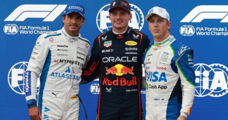 F1 GP de Azerbaiyán: Max Verstappen se quedó con la pole tras una clasificación al límite con récord de seis banderas rojas imagen-10