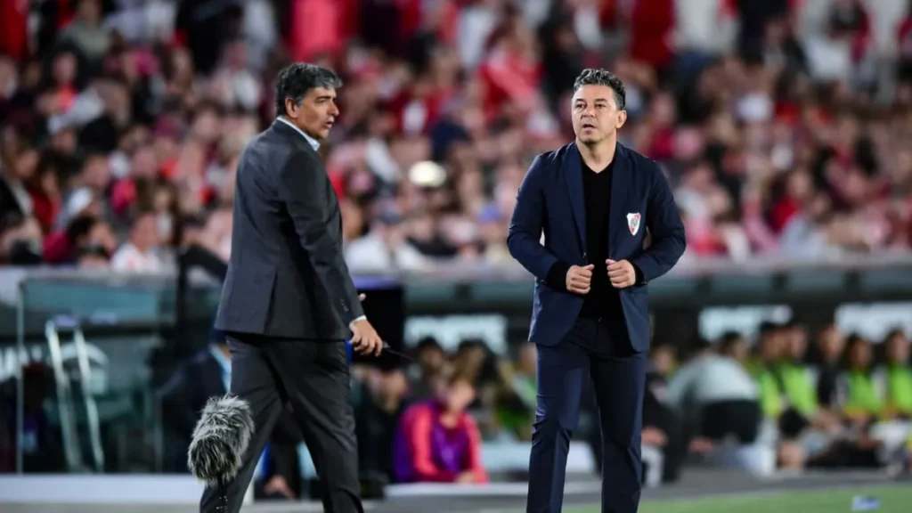 No se vio: la inesperada reacción de Gallardo tras la derrota de River - TyC Sports imagen-4