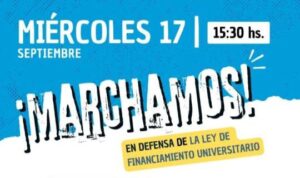 Marcha universitaria: Oberá se suma al rechazo por el veto a la Ley de Financiamiento imagen-4