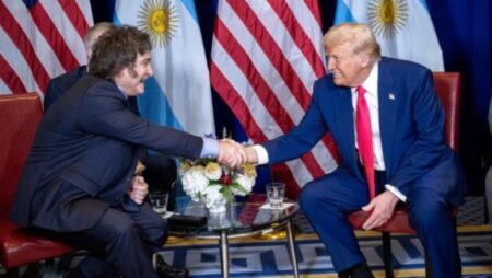 Milei llegó a Nueva York para reunirse con Trump y Georgieva: busca apoyo para estabilizar la economía imagen-115