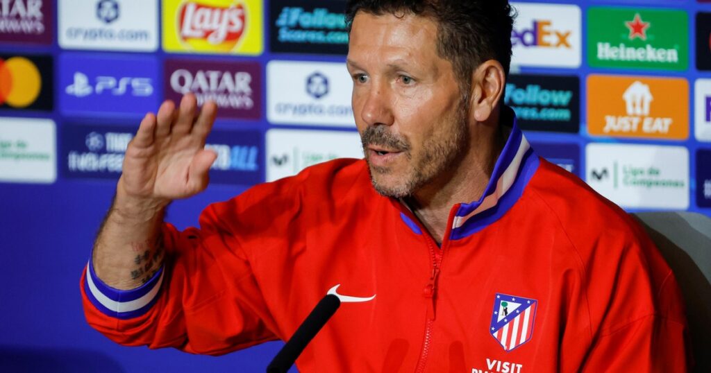 El Cholo Simeone, post clásico y antes del duelo de Champions: "Nadie se acuerda de lo que pasó ayer" imagen-4