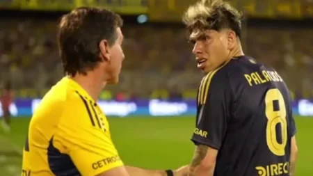 El duro correctivo de Russo a Palacios en Boca tras el reproche a Úbeda - TyC Sports imagen-7