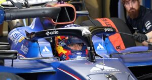 Como Franco Colapinto hace un año, un Williams se equivocó de box y paró en el de Alpine imagen-4