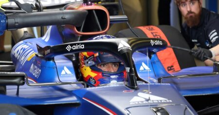 Como Franco Colapinto hace un año, un Williams se equivocó de box y paró en el de Alpine imagen-15