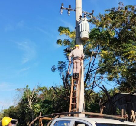 Energía de Misiones finalizó obras de mejora en el barrio KM40 de Campo Viera imagen-5