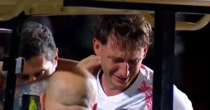 Video: Matías Giménez lloró al lesionarse y hay preocupación imagen-1
