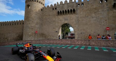 Así quedó la parrilla del GP de Azerbaiyán en la Fórmula 1 imagen-6