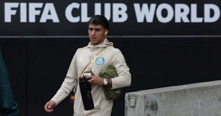 Titular de Palmeiras en la previa de la ida con River en la Libertadores: "Es un gigante de América" imagen-14