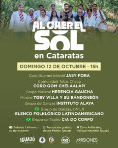Los cantos ancestrales resonarán en las Cataratas por el Día de la Diversidad Cultural imagen-4