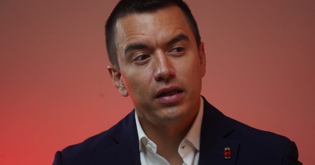 Grave denuncia de Daniel Noboa: el presidente de Ecuador dijo que quisieron envenenarlo Grave denuncia de Daniel Noboa: el presidente de Ecuador dijo que quisieron envenenarlo imagen-4