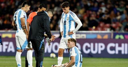 Malas noticias para Placente: un titular de la Selección Sub 20 se lesionó y se pierde el resto del Mundial imagen-14