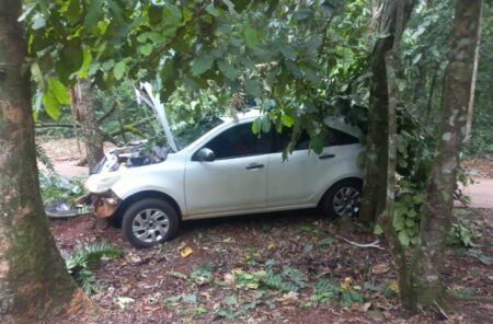 Despiste en las 600 Hectáreas: una mujer resultó con lesiones leves Despiste en las 600 Hectáreas: una mujer resultó con lesiones leves imagen-67