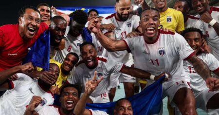 Videos: los festejos de Cabo Verde después de clasificarse a su primer Mundial imagen-15