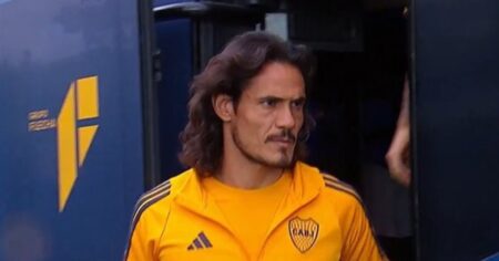 Cavani será suplente en Boca: ¿cuándo fue la última vez que fue al banco? imagen-6