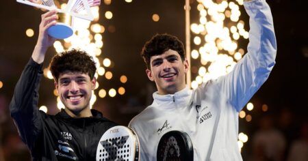 Tapia y Coello, bicampeones del P1 de Rotterdam de pádel al vencer en el clásico a Chingotto y Galán imagen-12