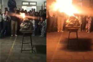 Los videos de la explosión de un experimento en una feria de ciencias de Pergamino imagen-3
