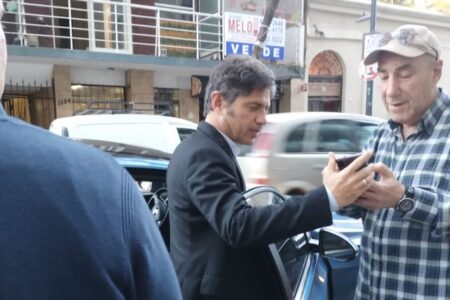 Cristina Kirchner y Axel Kicillof, juntos en San José 1111 imagen-5
