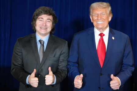 🔴 En vivo. Milei sella con Trump las nuevas relaciones carnales imagen-8