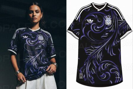 Se filtró la presunta camiseta suplente de la selección argentina para el Mundial 2026 y generó polémica imagen-5