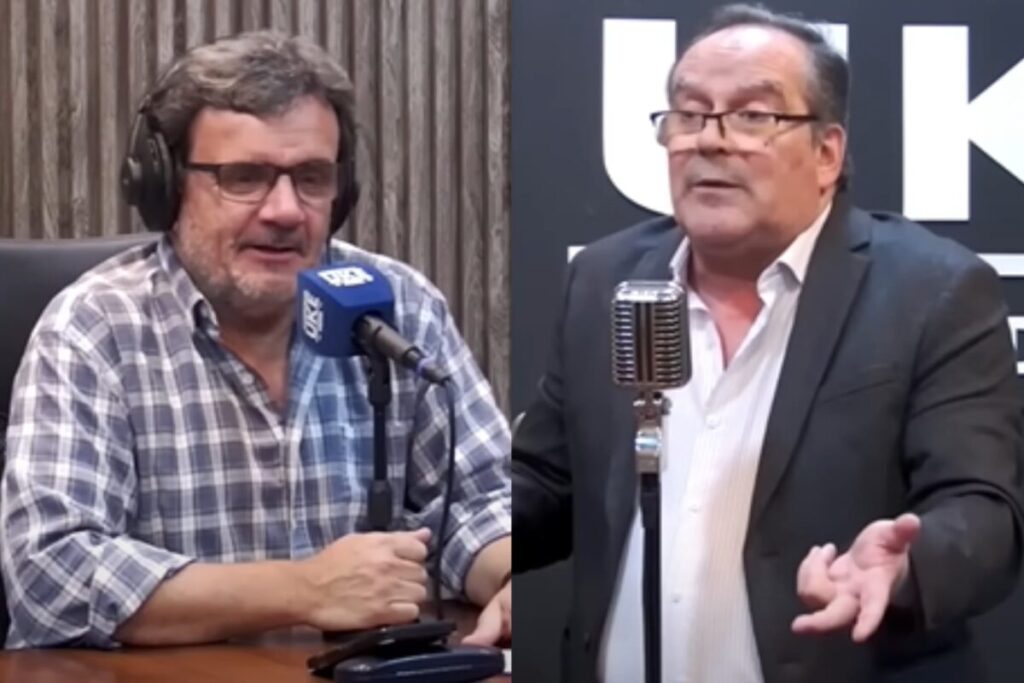 Video: la pelea a las piñas entre un periodista y un sindicalista en la TV uruguaya imagen-4