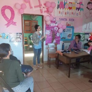 Concepción de la Sierra: el CAPS Santa Rita desarrolló una jornada preventiva sobre cáncer de mama y alimentación saludable imagen-80