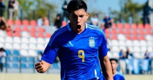 El pibe revelación de la Sub 15: diez goles en cinco partidos, con doblete en la final vs. Brasil imagen-2