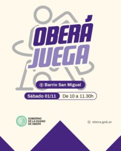 Fin de Semana de Actividades Deportivas y Recreativas en los Barrios de Oberá Fin de Semana de Actividades Deportivas y Recreativas en los Barrios de Oberá imagen-71