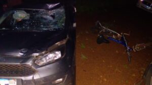 Falleció un ciclista tras ser embestido por un vehículo en Concepción de la Sierra imagen-1